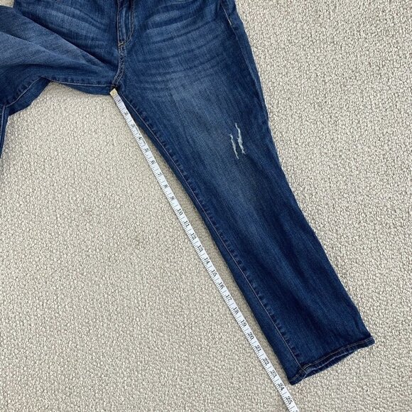 Kut from the Kloth Maggie Skinny Boyfriend Jeans Size 6 Cropped - Picture 11 of 11